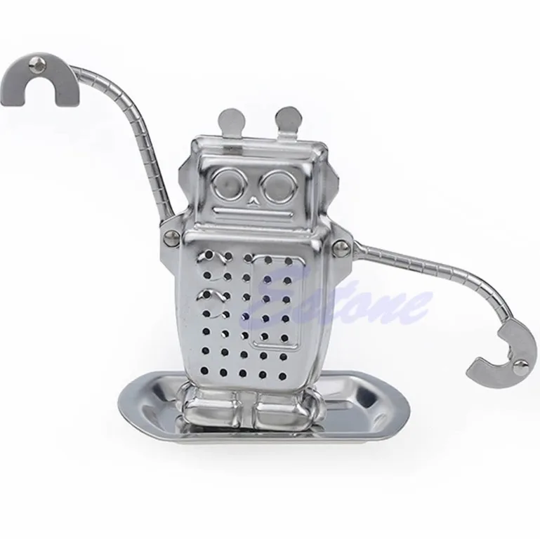 1 шт. робот подвесной чайный листовой диффузор Infuser Нержавеющее ситечко травяной