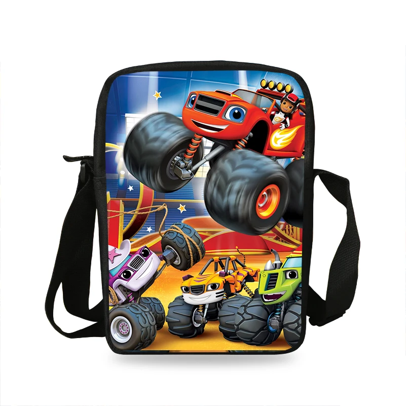 Сумка мессенджер Blaze And The Monster Machines с принтом для молодых мальчиков/девочек