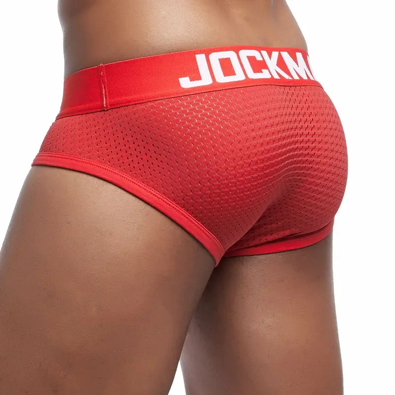 Новинка 2019 мужское нижнее белье в сетку JOCKMAIL брифы для мужчин дышащие мужские