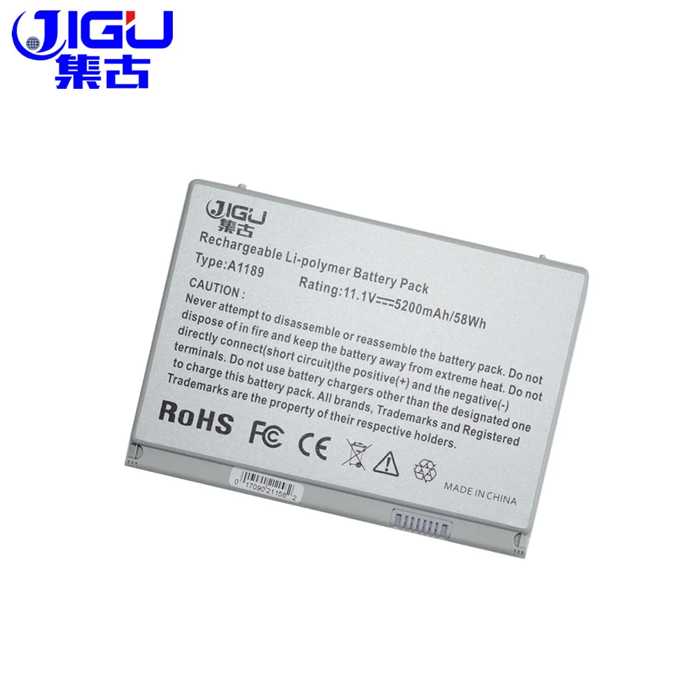 JIGU Сменный аккумулятор для ноутбука Apple MacBook Pro 17 дюймов A1189 MA458LL/A A1212/A A1261 A1229|laptop