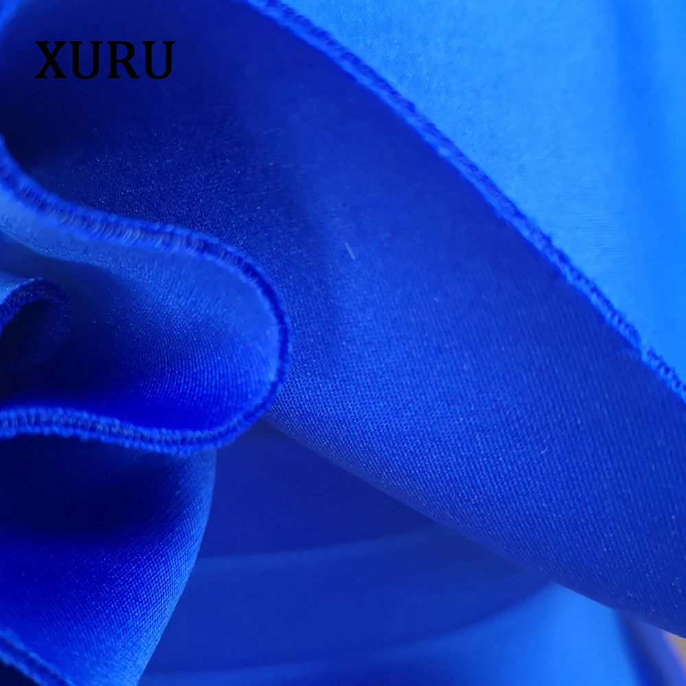 XURU сексуальное платье с открытыми плечами, женское платье трапециевидной формы с вырезом лодочкой и оборками, красное, синее, черное однотонное платье без бретелек, элегантная одежда для вечеринок