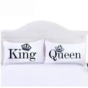 Набор наволочек, романтический подарок для пары на Рождество, День Святого Валентина, юбилей, свадьбу, помолвку, для него и для нее