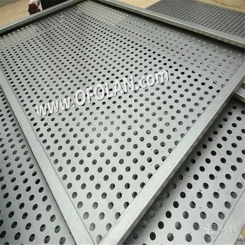 

9.0mm Round Hole Punching Mesh Titanium Sheet Punching Filter Mesh Hotting Sales 500mm*1000mm