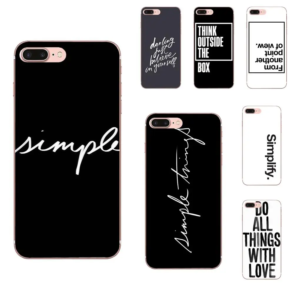 Простое английское слово фраза вдохновляющая любовь для Apple iPhone X XS Max XR 4 4S 5 5C 5S SE 6