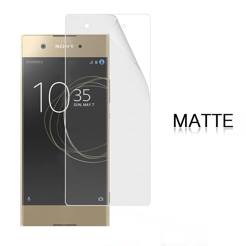 Антибликовая матовая пленка для Sony Xperia XA1 G3121 G3123 G3125 5 в HD Глянцевая Прозрачная