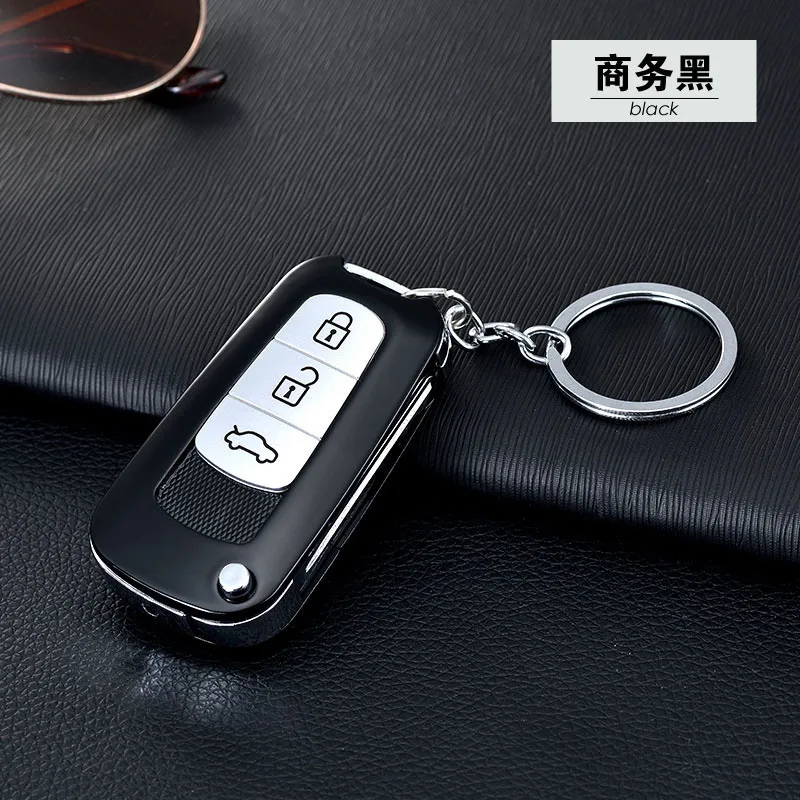 Креативная модель ключа автомобиля Вольфрам турбо USB Зажигалка сенсорный переключатель Зажигалка сигареты для курения Электронная зажигалка - Цвет: 1