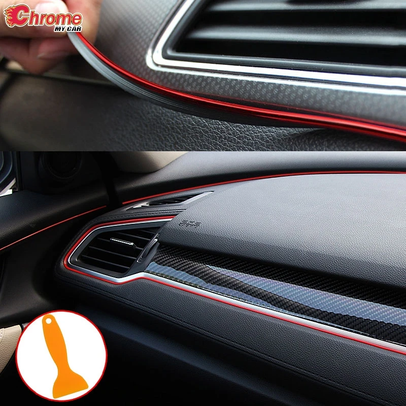 

5 м Универсальная искусственная кожа DIY внутренняя кромка Литье Линия ПВХ отделка крышка водонепроницаемая гибкая эмульсия украшение Стайл...