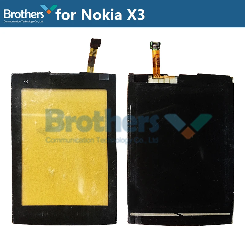 Дигитайзер сенсорного экрана для Nokia X3 сенсорная панель сенсорный стеклянный