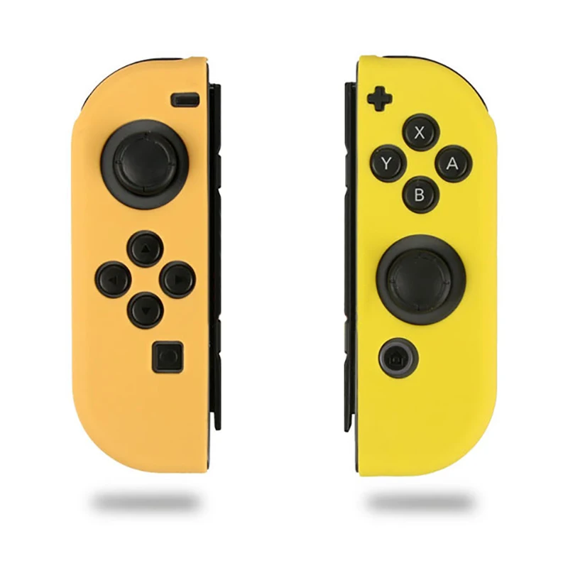 Мягкий силиконовый чехол высокого качества для Kind Switch, красный, зеленый, розовый, неоновый, желтый, силиконовый защитный чехол для Kind, аксессуары - Цвет: Orange Egg Yellow