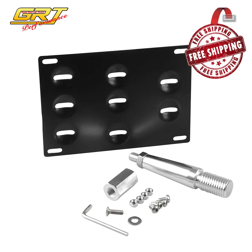 Free Shipping License Plate Holder Mount Tow Hook Bracket Relocator Frame for Mitsubishi Lancer | Автомобили и мотоциклы