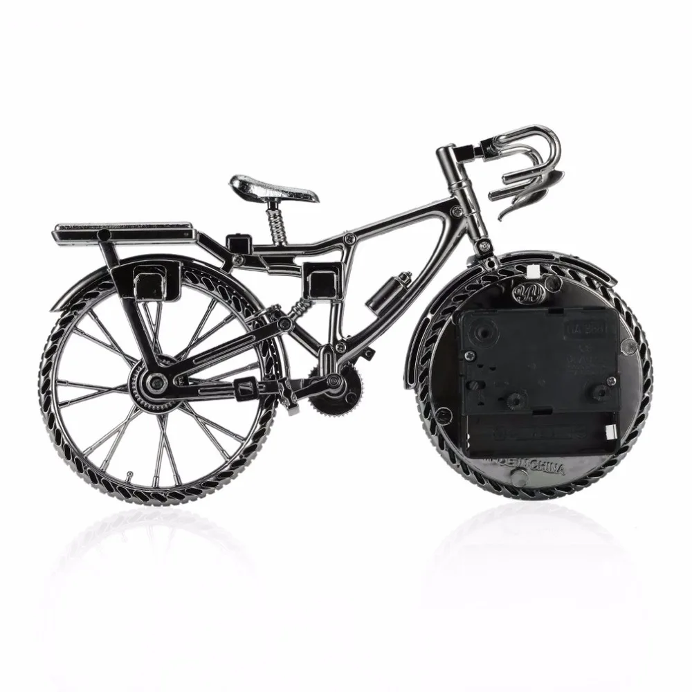 1Pc ABS Retro Bicycle Alarm Clock Cool Style Clock Fashion Personality Needle Clock NZ-035 Popular 22*6*13cm
