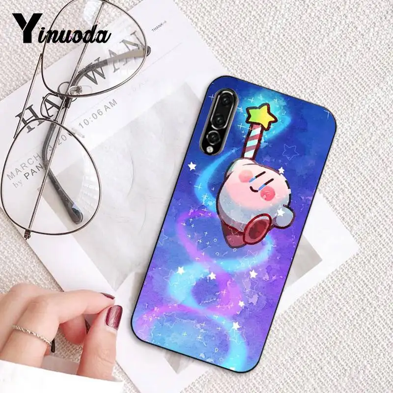 Yinuoda Game Kirby Series Cover Black Soft Shell Phone Case for Huawei P9 P10 Plus Mate9 10 Mate10 Lite P20 Pro Honor10 View10 | Мобильные