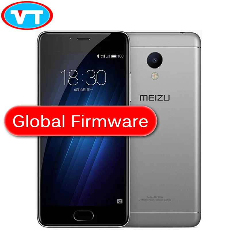 Meizu M3S Mini, глобальная прошивка, 2 Гб ОЗУ, 16 Гб ПЗУ, мобильный телефон, 2.5D стекло, MT6750, четыре ядра, 5,0 дюйма, 13 МП, 3020 мА/ч, gps, wifi