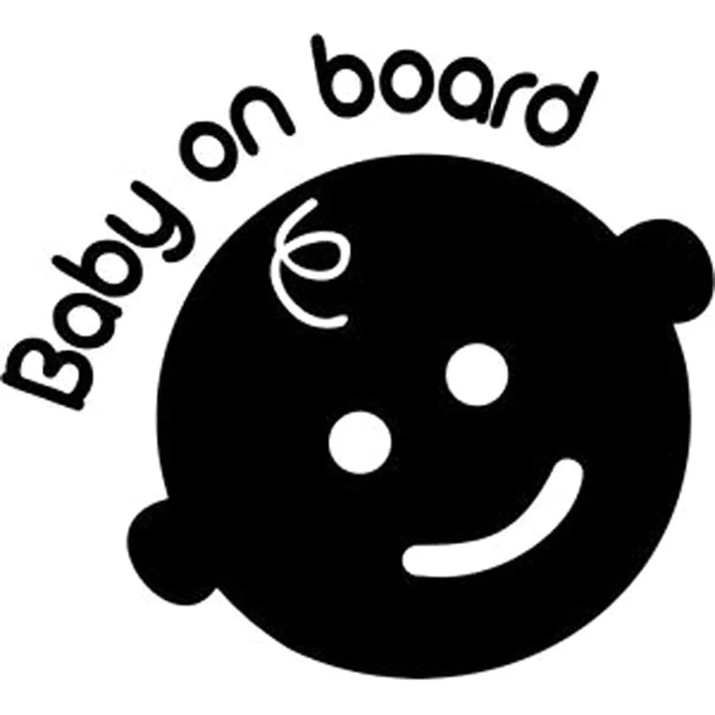 

15x13,6 см детская доска с полезными наконечниками мультяшная Автомобильная наклейка для стайлинга виниловая наклейка черный/серебряный цвет