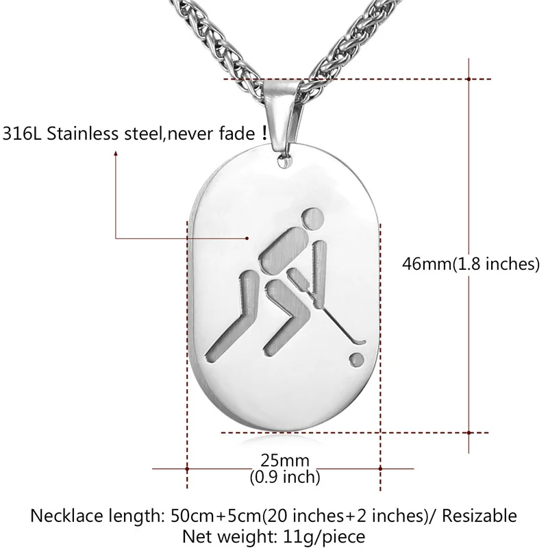 Подвеска Starlord для мужчин и женщин ювелирное украшение в спортивном стиле из
