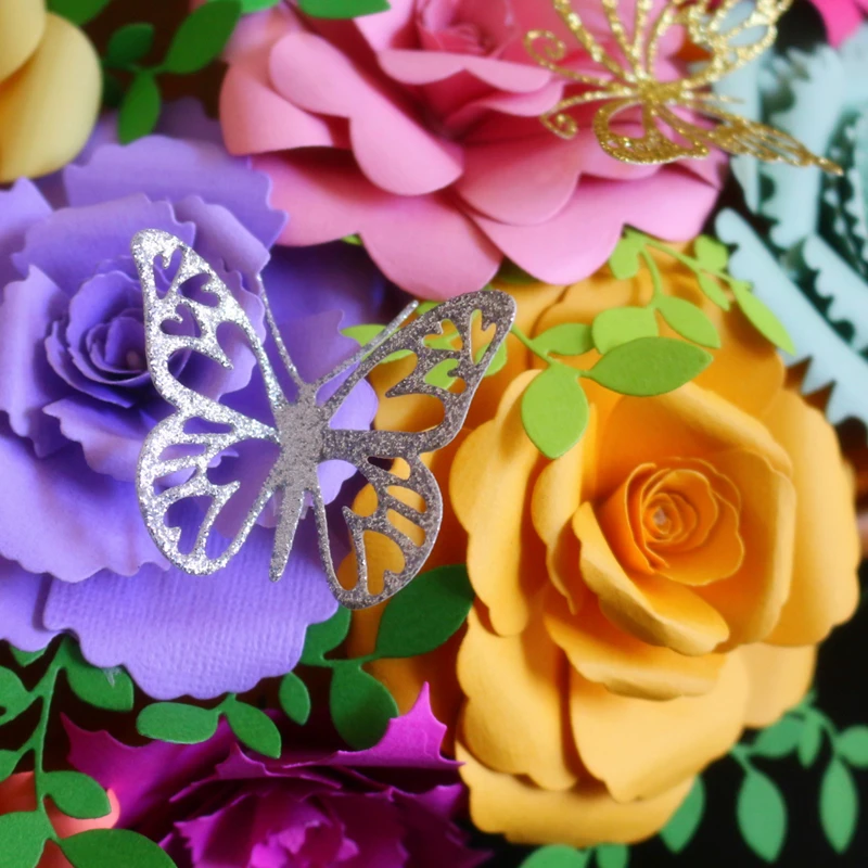 Металлические Вырубные штампы SCD1104 в форме бабочки для фотографий