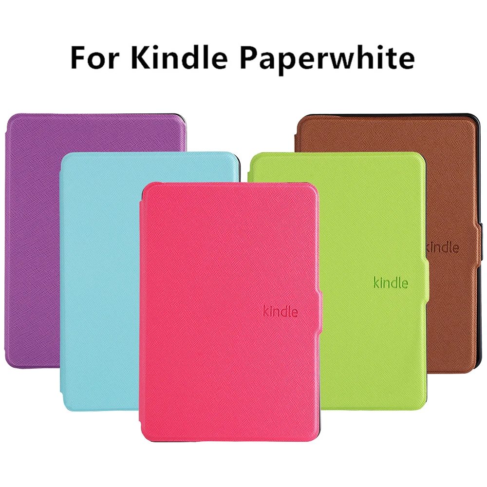 Чехол для Fundas kindle Paperwhite 1 2 3 чехол 6 дюймов кожаный смарт магнитный пробуждения сна