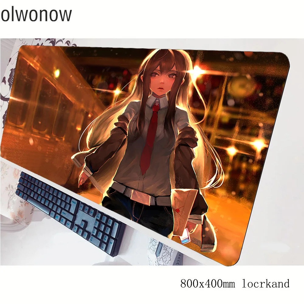 Игровой коврик для мыши steins gate 80x40 см|Коврики мышей| |
