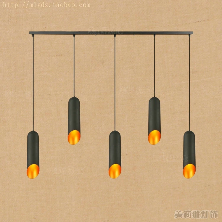 Винтажная Подвесная лампа в скандинавском стиле несколько регулируемых