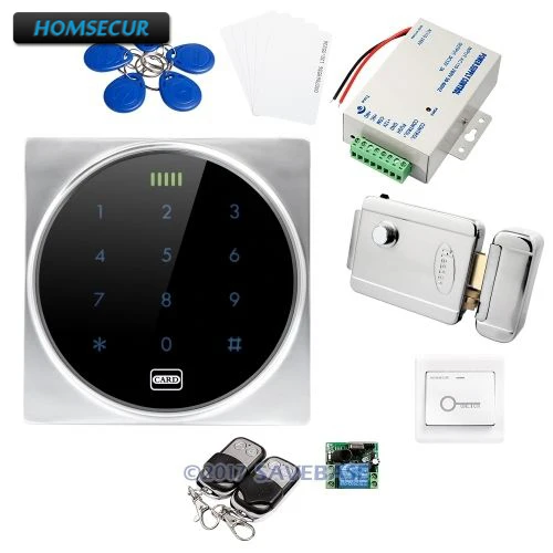 HOMSECUR IP67 полностью горшке Водонепроницаемый доступа Металл Управление комплект с