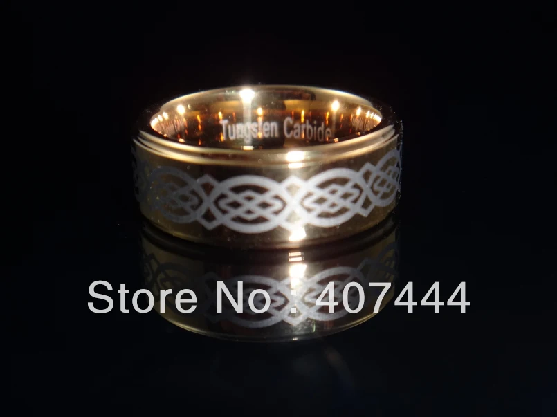 Кольцо из карбида вольфрама для мужчин и женщин удобное свадебное кольцо с милым