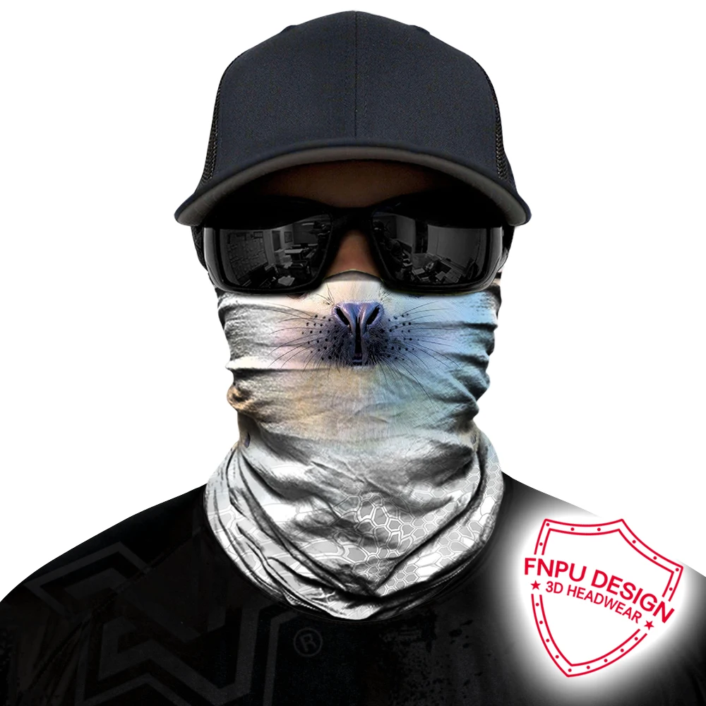 BJMOTO милый 3D животное Собака Тигр обезьяна Волшебная повязка на голову трубка щит Бандана с изображением масок для лица шарф унисекс Балаклава головной убор