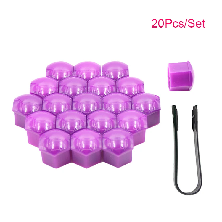 Горячие 20 шт колпачки на Колесные гайки автомобиля Авто ступица винтовой крышки