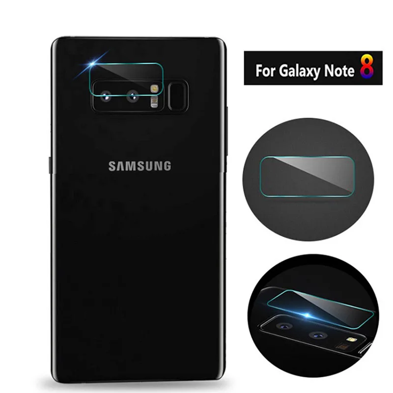Для Samsung Galaxy note 8 Объектив камеры Gehard Glas S5 S6 S7 S8 S9 PLUS A6 A8 2018 Achterkant Защитная пленка для