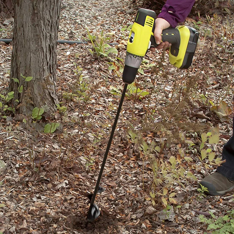 Садовый Бур для плантатора спиральное отверстие молотый экскаватор сверло