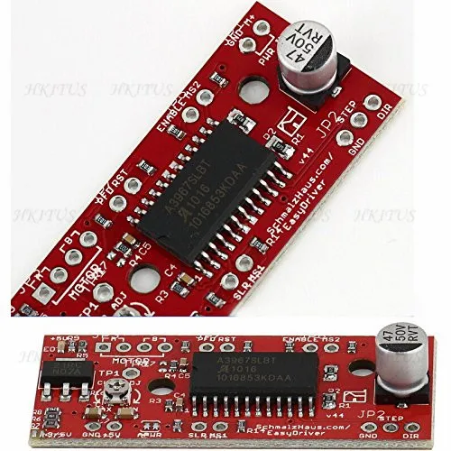 5 шт./лот шаговый щит EasyDriver V44 A3967 для Arduino тестовый модуль UNO бесплатная
