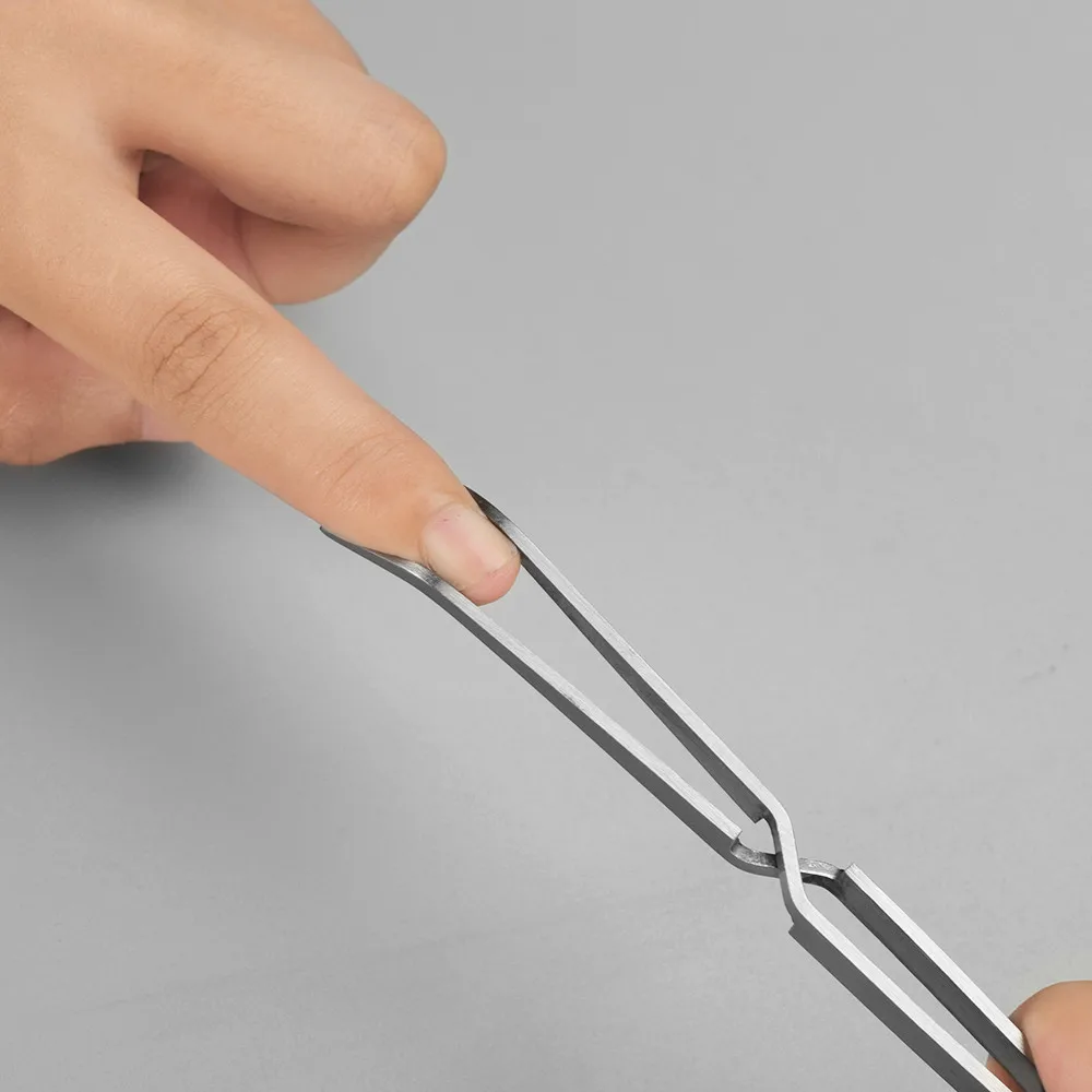 Ногтевой дизайн пинцеты многофункциональный зажим из нержавеющей стали для