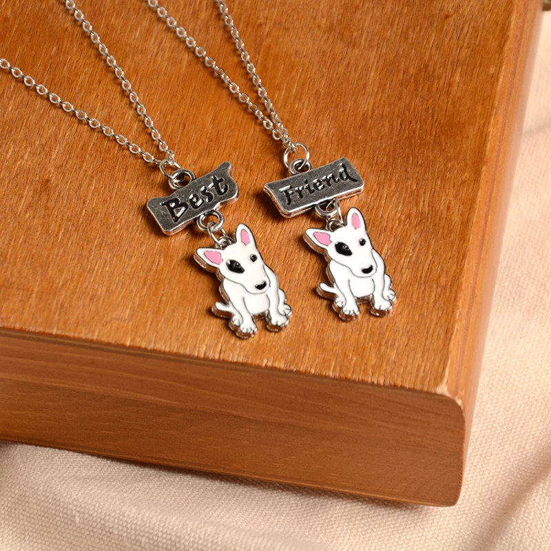 2 шт./компл. детские ювелирные изделия ожерелье с подвеской Лучшие друзья|necklace