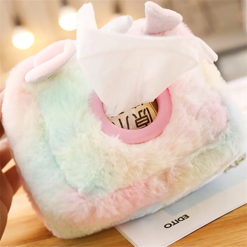 23 см кавайный Единорог плюшевая Мягкая кукла милые животные лошадь подушки