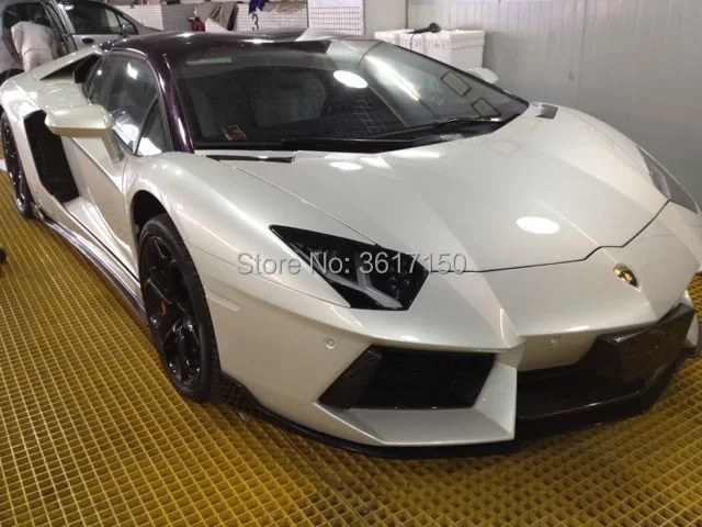 Стайлинг автомобиля для Lamborghini чёрная юбка из углеродного волокна 2 шт. |
