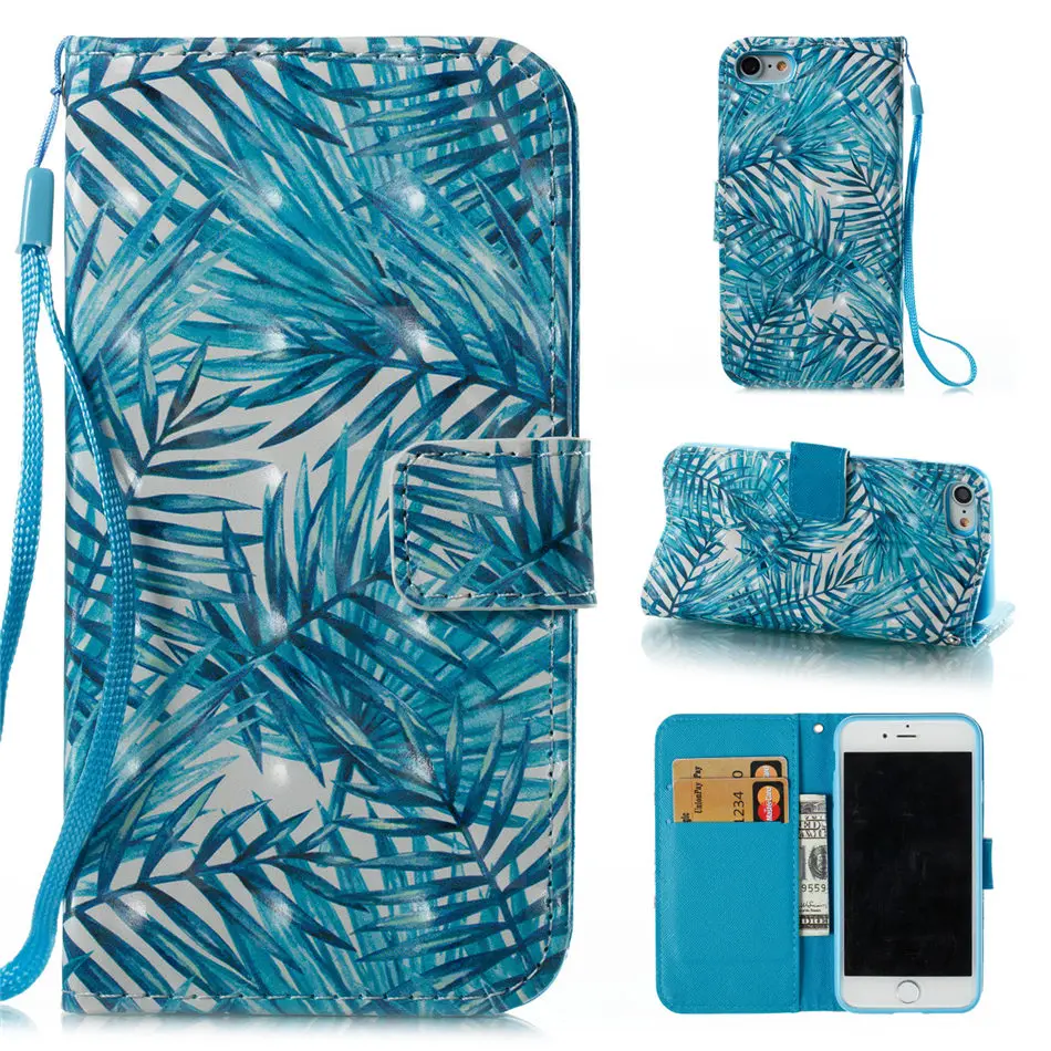 

DEEVOLPO For Fundas Apple iphone XS Wallet Case Leather Case For iphone X 7 8 6 6s Plus 5 5S SE Flip Phone Cover Bear Coque D03Z