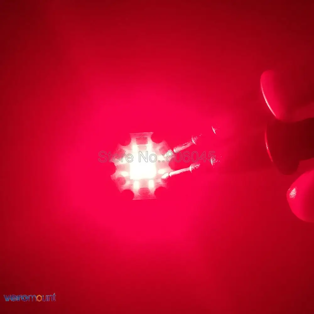 5x3 В/6 в/12 В Epi led s 3535 4 чипа 18 Вт высокомощный светодиодный излучатель для