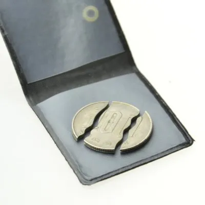 Розничная торговля/монета в пивной бутылке/две складные монеты/японская монета