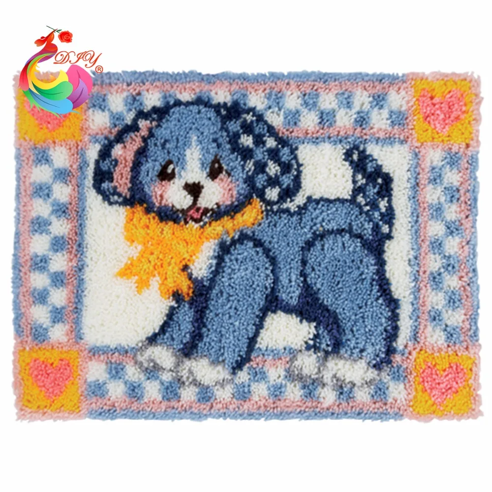 Набор крючков для вязания животных набор инструментов в чемодане 52x38 см