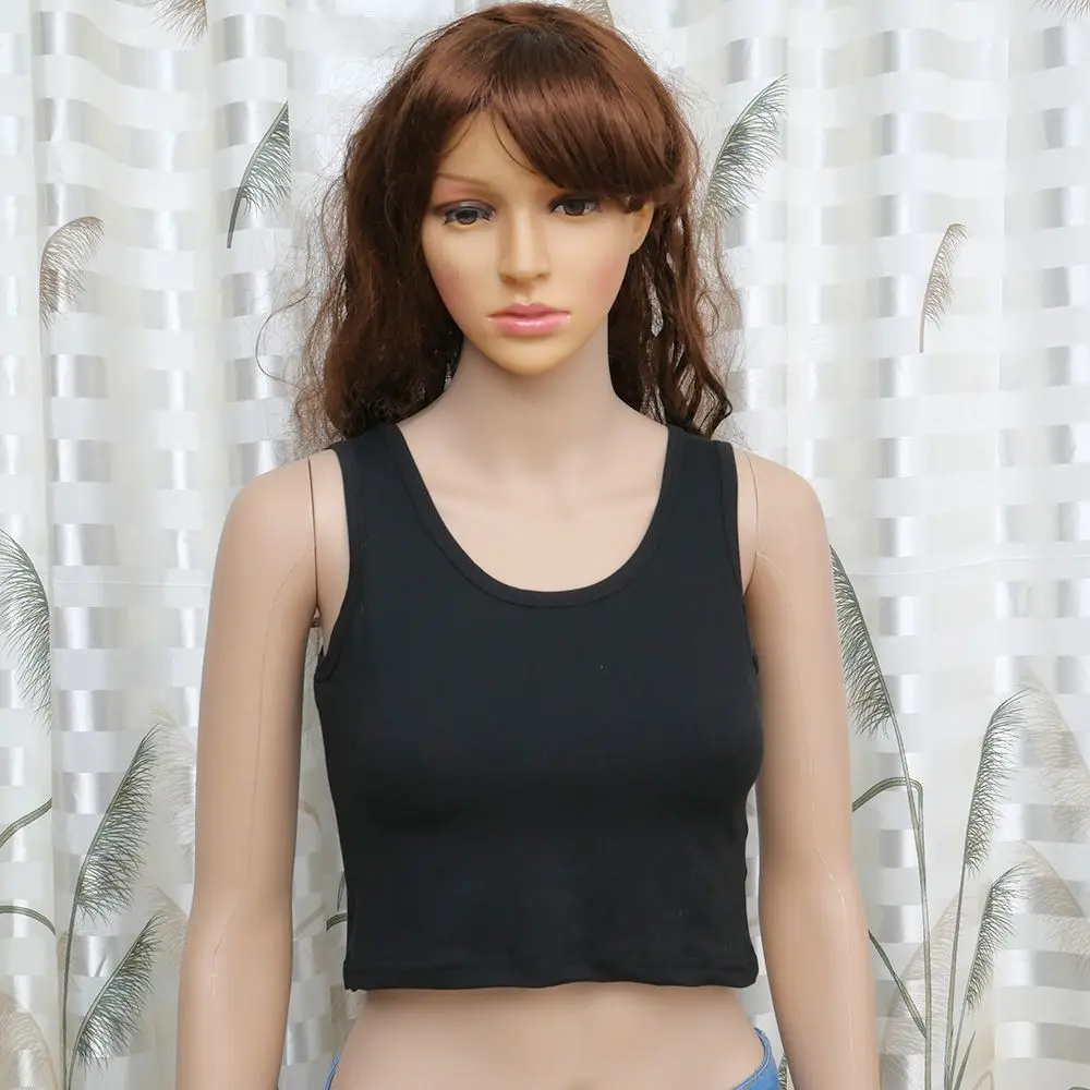 Летний Тонкий Топ Без Рукавов Для Женщин U кроп топ|tank top|tank top sleevelesstank women |