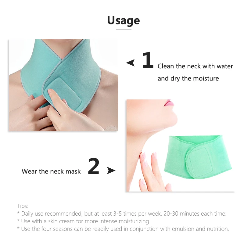 Спа гель маска для шеи против старения увлажняющая отбеливающая Омолаживающая