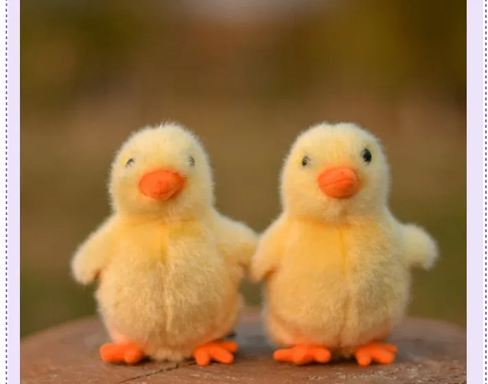 Бесплатная доставка 12 см маленькая желтая курица мягкая плюшевая игрушка куклы