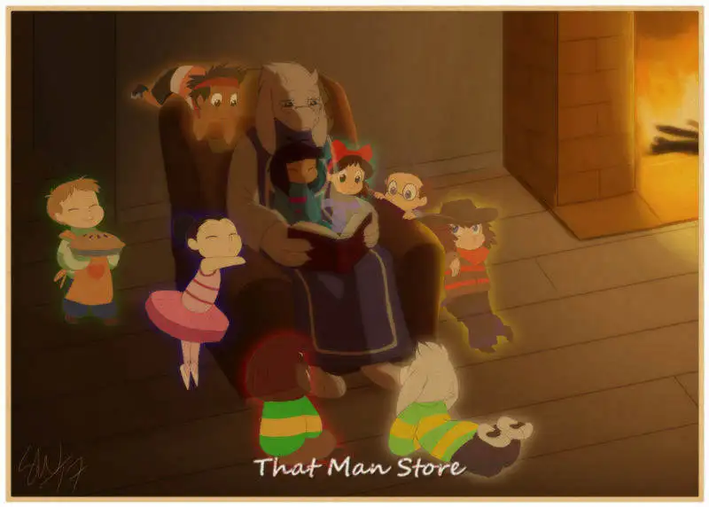 Ретро постеры из крафт-бумаги для украшения стен гостиной 42*30 см | Дом и сад