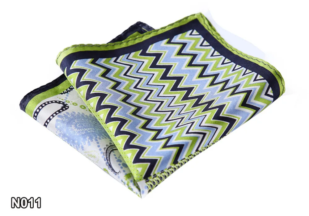 Платок 100% натуральный шелк сатин мужской носовой платок Модный классический