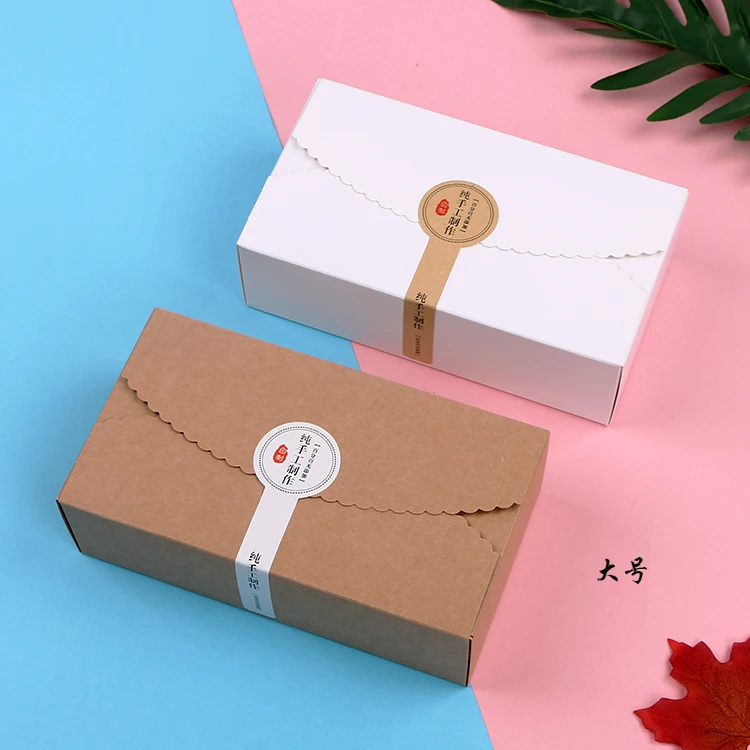 20 шт./лот подарочные коробки из крафт-бумаги коробка для упаковки конфет/шоколада