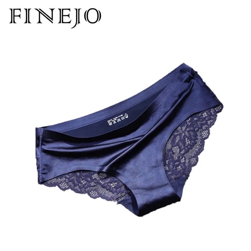 FINEJO женские сексуальные кружевные трусики бесшовное нижнее белье трусы