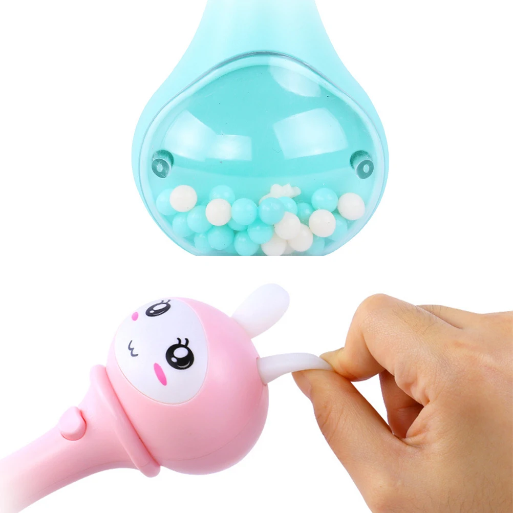 Детская погремушка игрушка динамическая ритм палка шейкер песочный молоток для