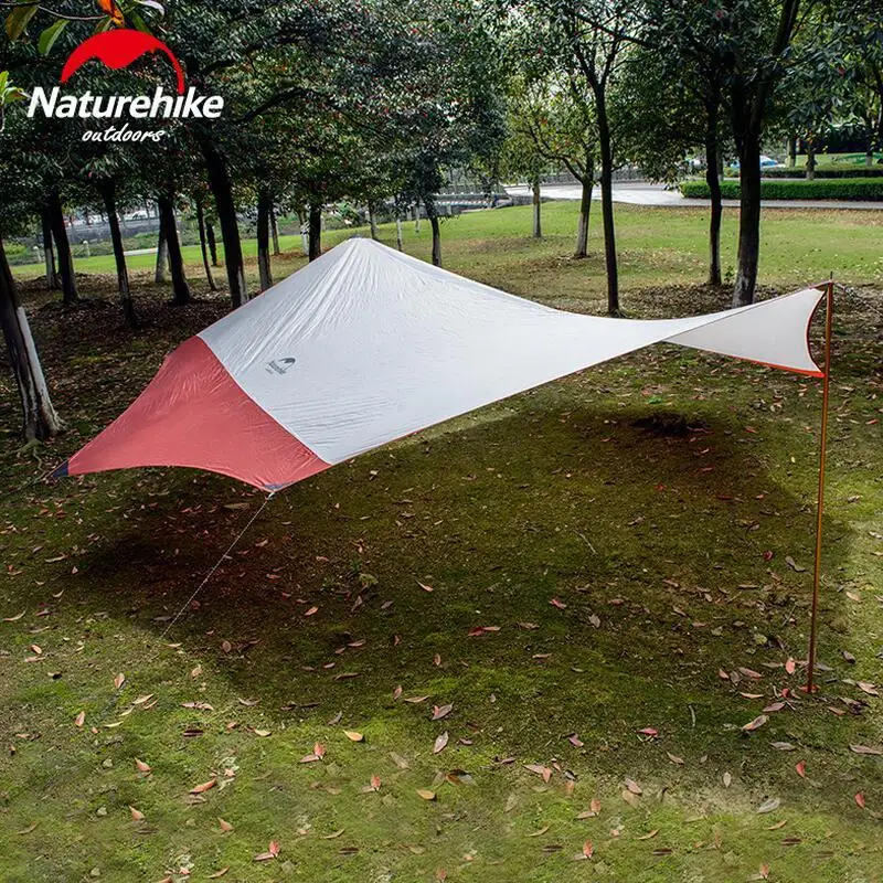 Naturehike Кемпинг тени шестигранный навес открытый многоместный непромокаемый тент Кемпинг негабаритный Pergola открытый офис зонт