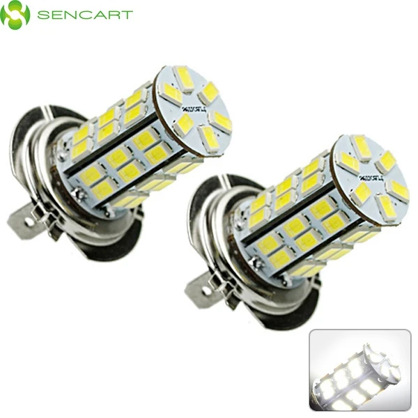 Sencart 2 шт. h7 px26d теплый белый 42led 5630smd светодиодных автомобилей drl вождение