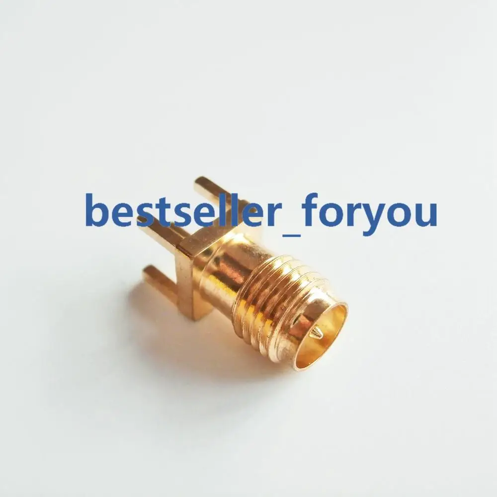 1 шт. PCB крепление RP SMA RPSMAFemale Джек Прямой разъем РЧ коаксиального адаптера|connector