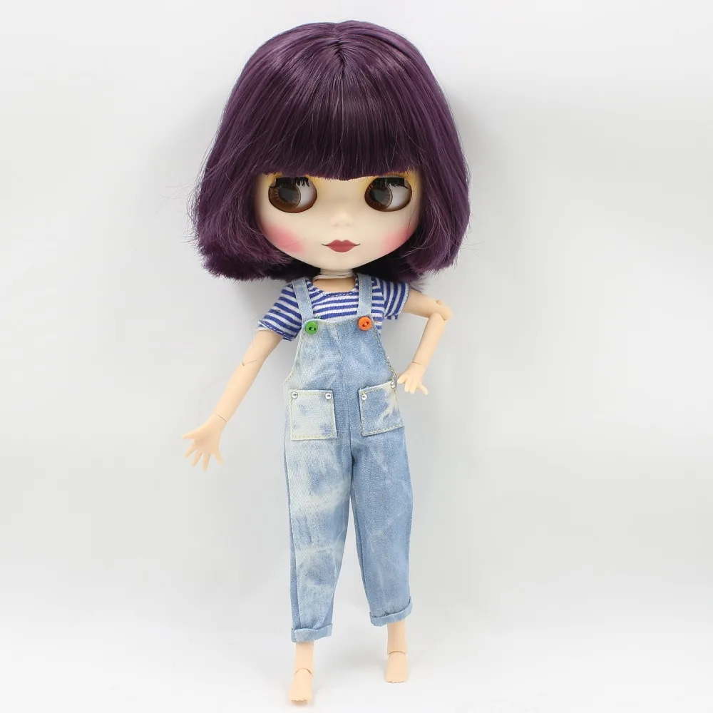Ледяной DBS Blyth кукольные 1/6 bjd шарнирное тело матовая лицевая сторона белая кожа